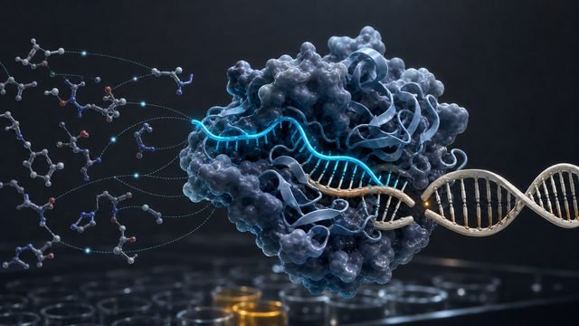 Processo conceitual de projeto molecular e validação.
